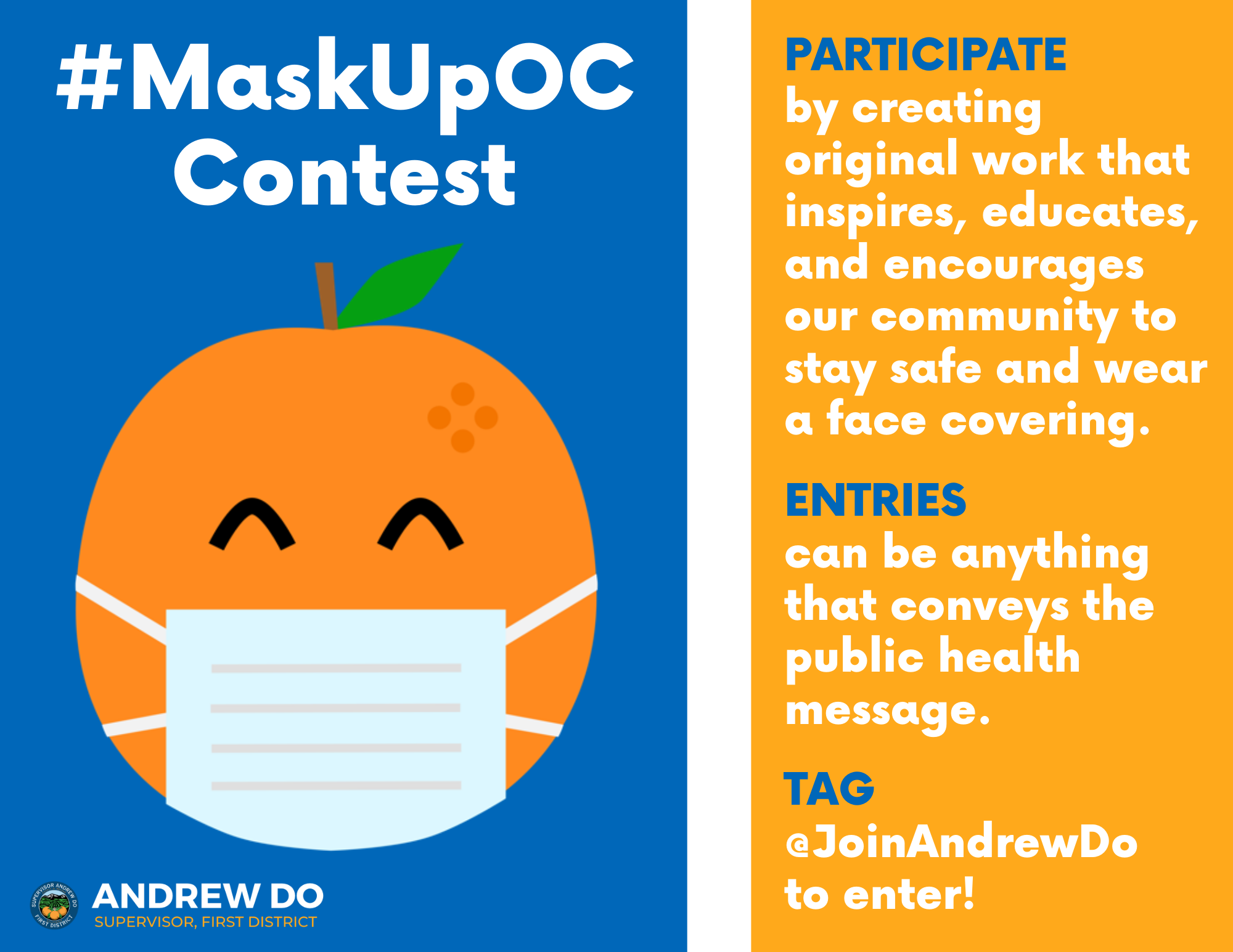 #MaskUpOC Contest